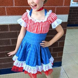 Girls Country Girl Costume